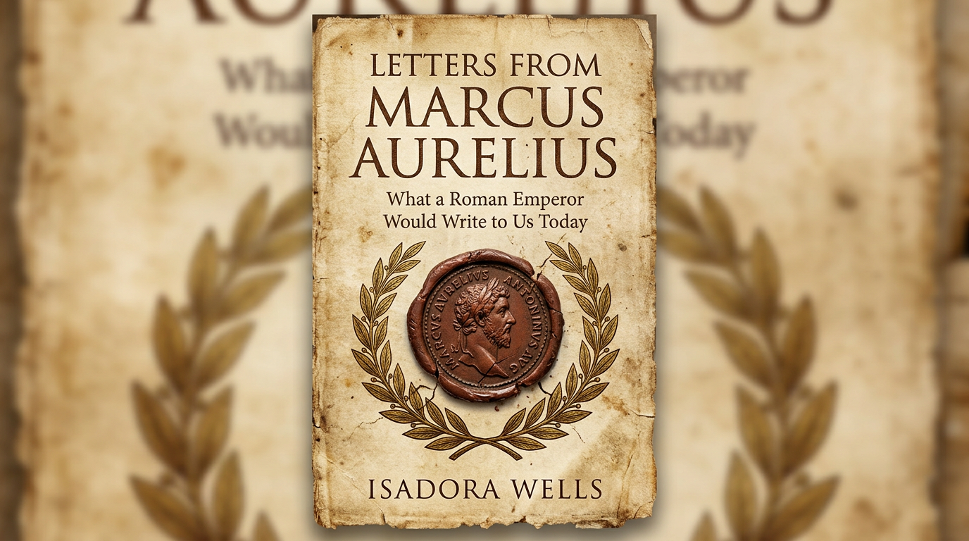 Concept cover: Letters From Marcus Aurelius by Isadora Wells