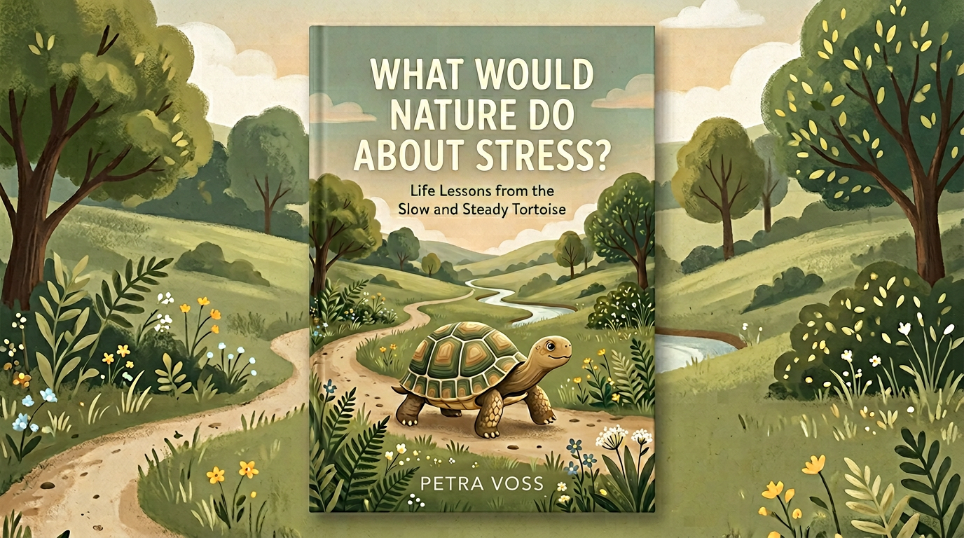 Concept cover: What Would Nature Do About Stress? by Petra Voss